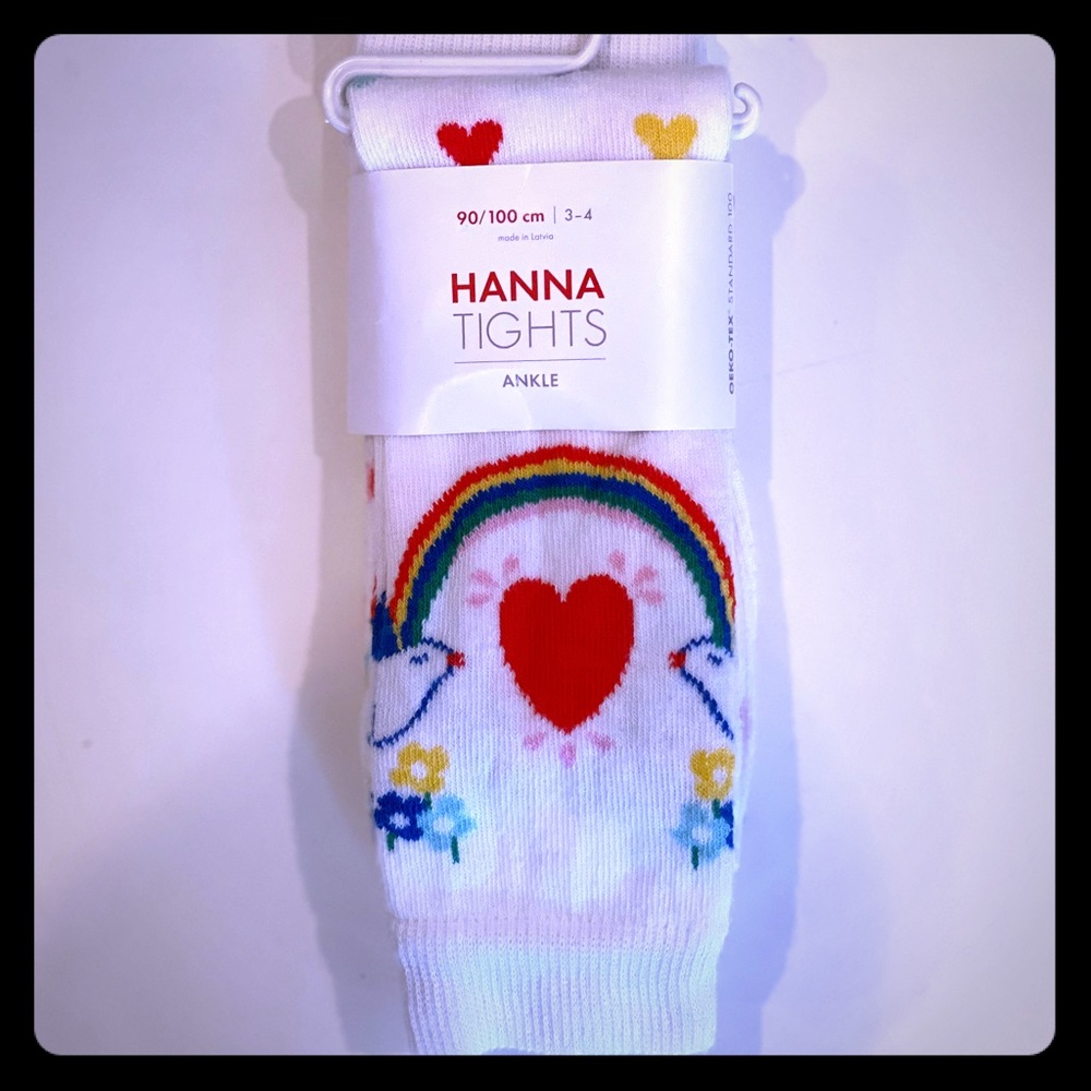 NWT SZ 3T HANNA ANDERSSON TIGHTS